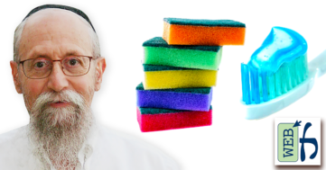 Sponges & Toothbrushes on Shabbat